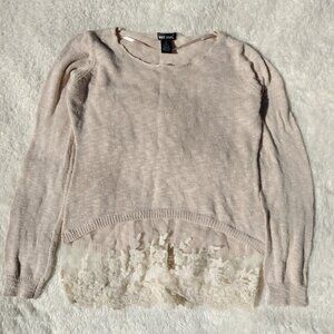 Wet Seal lacy sweater